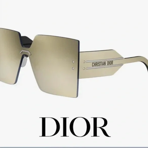 Dior Silver Oversized Sunglasses VINTAGE CHRISTIAN DIOR MONSIEUR SILVER OVERSIZED AVIATOR  main image 4